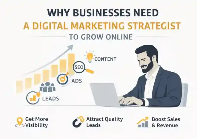 Why Businesses Need a Digital Marketing Strategist to Grow Online