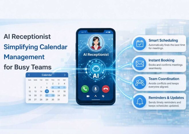 AI Receptionist Simplifying Calendar Management for Busy Teams