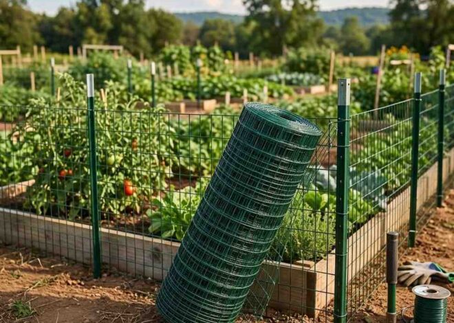 Mesh Fencing Rolls for Easy and Strong Garden Setup