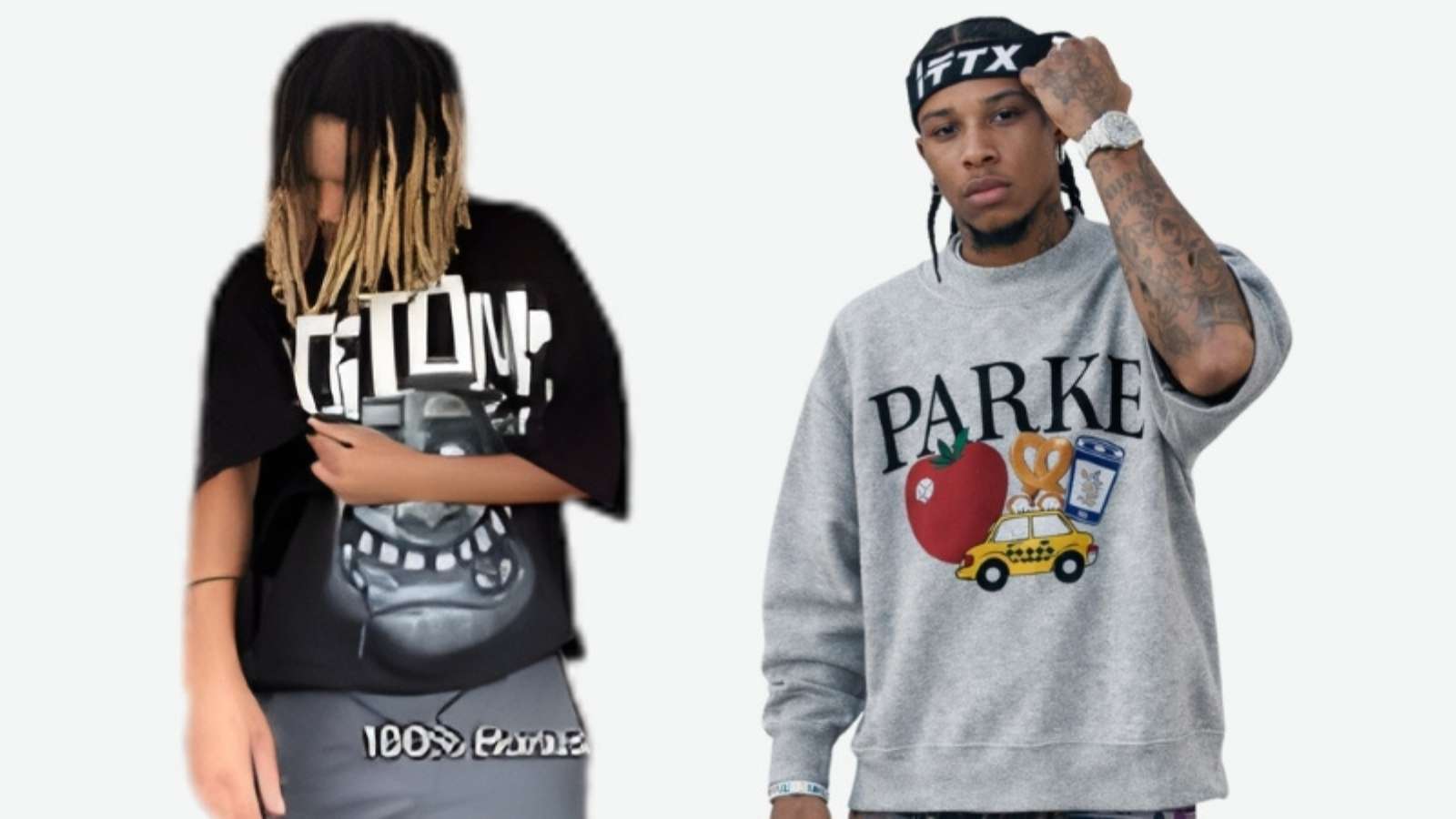 Parke Sweatshirt and Mixed Emotion Fashion Breakthrough