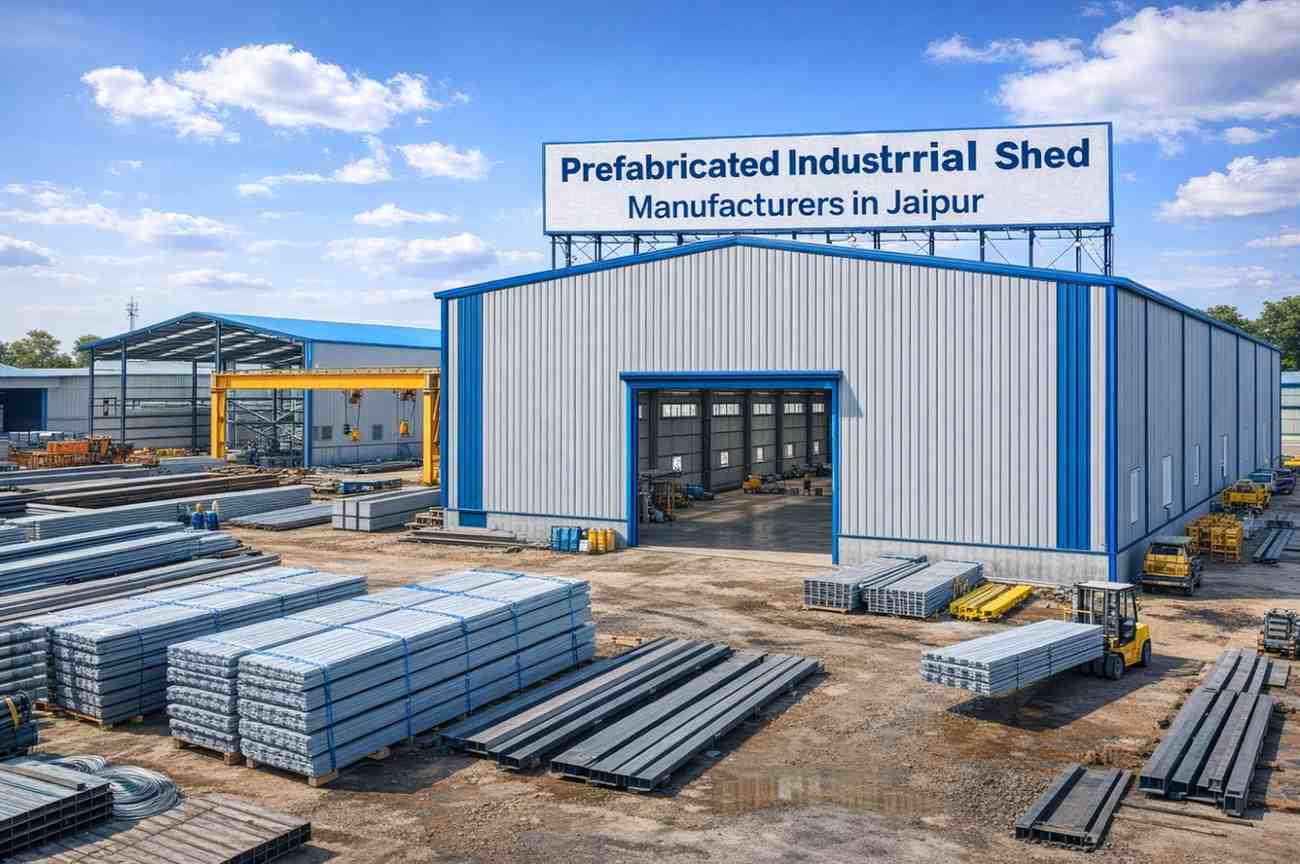 How Prefabricated Industrial Shed Manufacturers in Jaipur Reduce Construction Costs