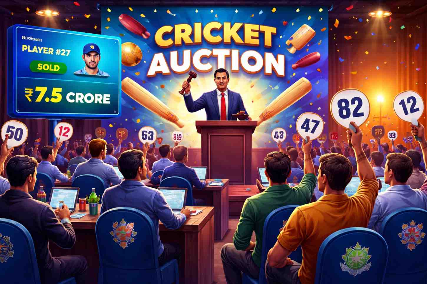 How to Participate in Cricket Auction as Franchise Owner