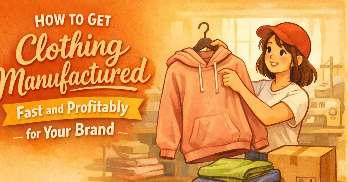 How to Get Clothing Manufactured Fast and Profitably for Your Brand