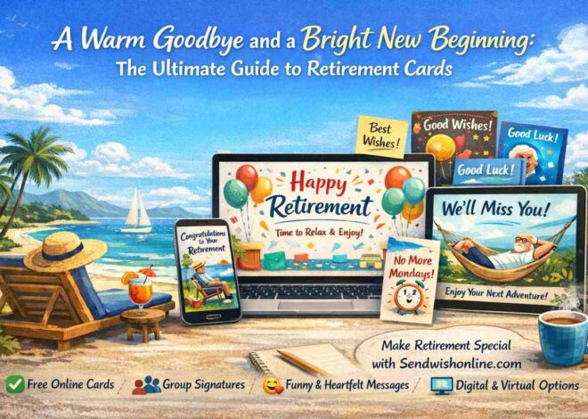 A Warm Goodbye and a Bright New Beginning: The Ultimate Guide to Retirement Cards