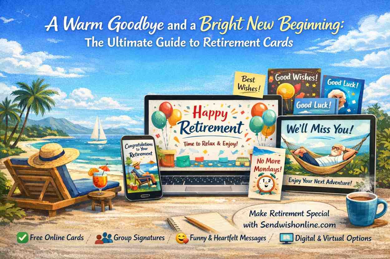 A Warm Goodbye and a Bright New Beginning: The Ultimate Guide to Retirement Cards